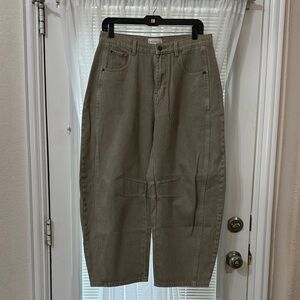 Women's Olive Jeans